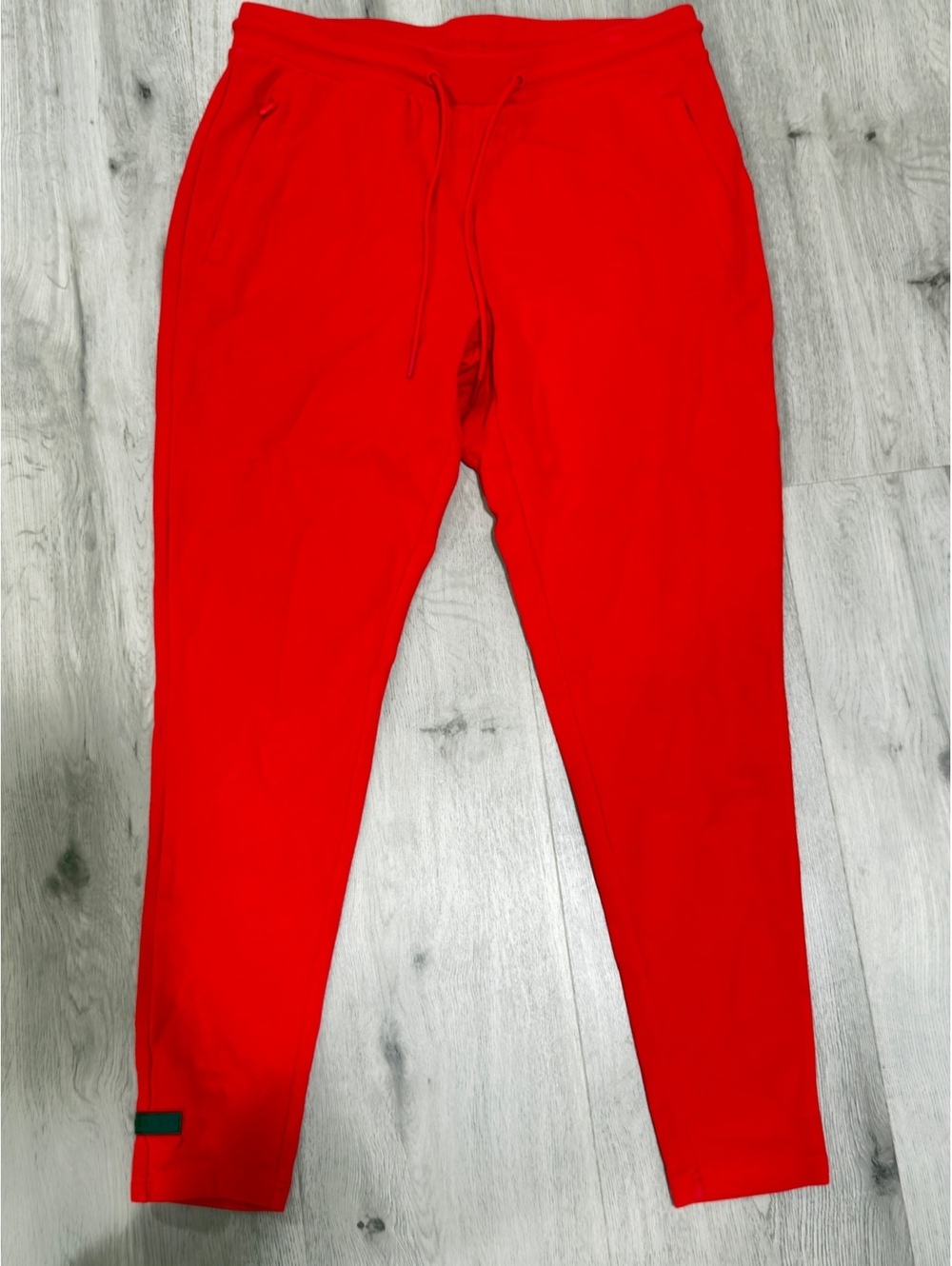 Alphalete Men Pants Alphalete Identity Joggers Red Large